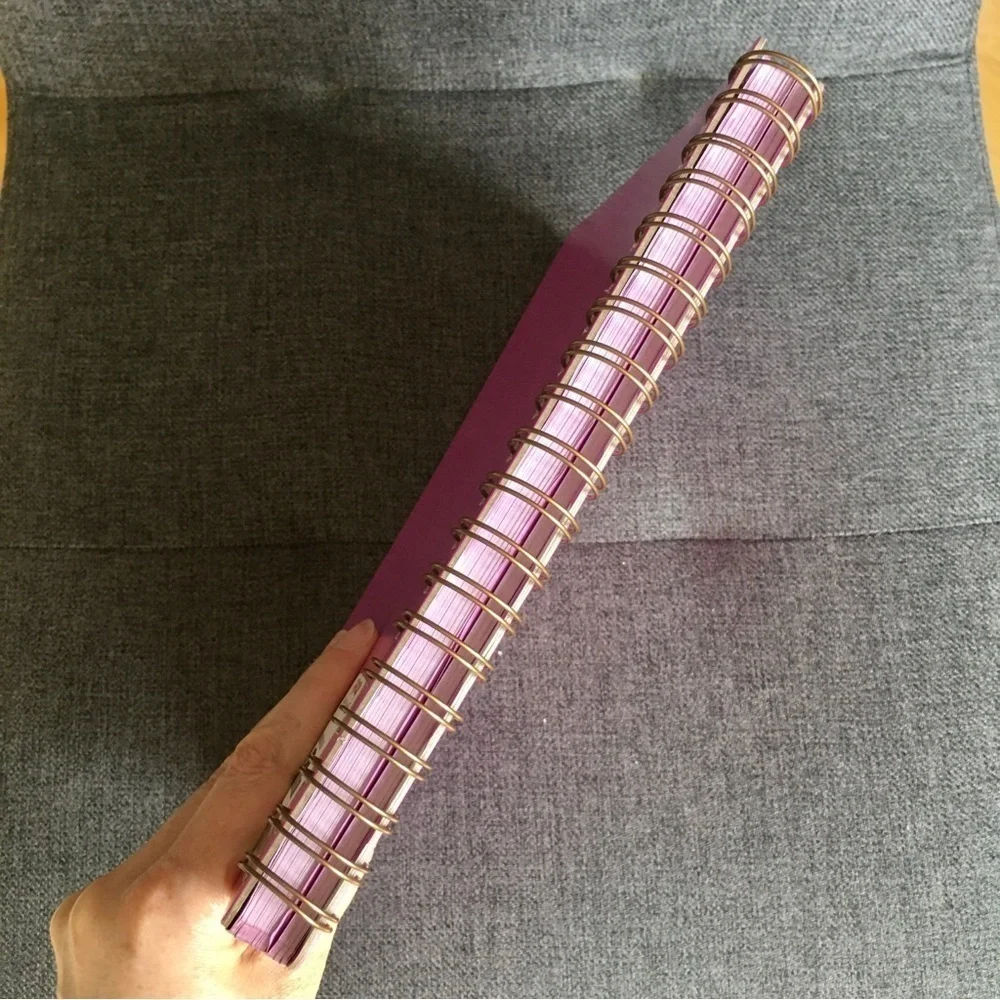 “RIDICULOUSLY good ideas” Spiral Bound, Lined Journal, Pink, White, 120 pages